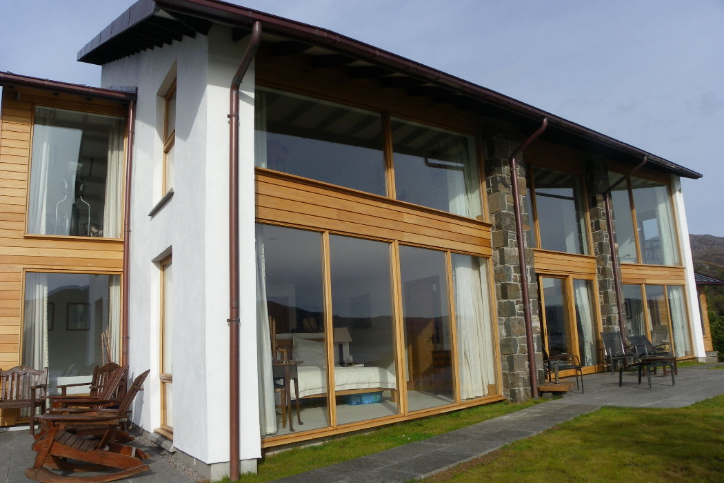 Alu Clad sliding windows in Edinburg - Uniwindows.co.uk